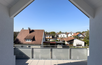 Lichtdurchflutete 4 Zi. Wohnung mit Dachterrasse & Balkon, ca. 102m² Wfl. TG-Plätze in Gilching (S8), 82205 Gilching, Dachgeschosswohnung